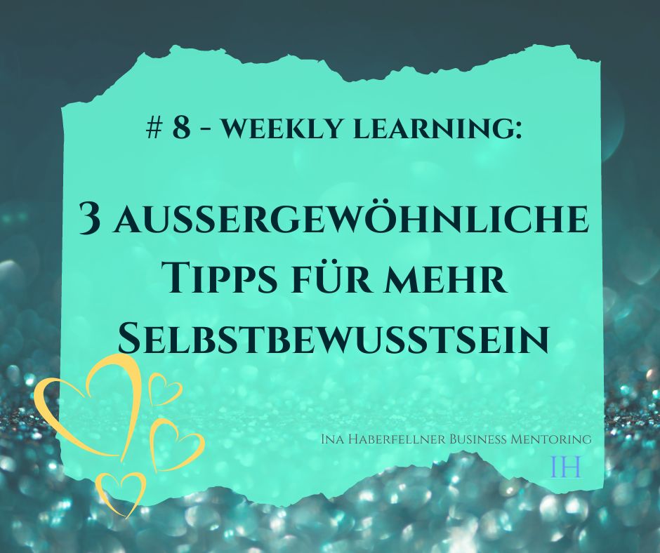 Tipps für mehr Selbstbewusstsein