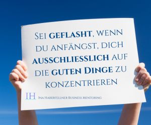 Ändere deine Gedanken Blogpost